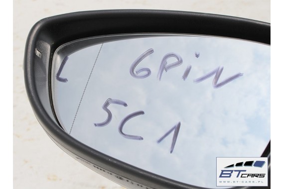 VW NEW THE BEETLE LUSTERKO DRZWI LEWE 5C0 6 pin zewnętrzne pinów kabli przewodów 6pin 5C