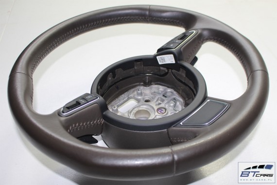 AUDI A1 A6 A7 KIEROWNICA BIEGI 4G0419091G 4G0419091S 4G0 419 091 G DC7 brązowy moor 4G0419091BE 4G0419091S 4G0419091G 4G0419091