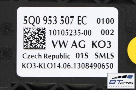 VW GOLF 7 SPORTSVAN MANETKI MANETKA 5Q0953507EC przełącznik przełączniki kierownicy 5Q0 953 513 AJ 5Q0 953 507 EC