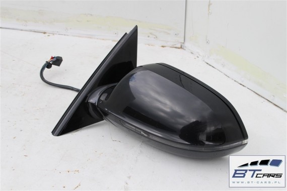 AUDI A8 LUSTERKO DRZWI LEWE 14 PIN FOTOCHROM 4H zewnętrzne pinów kabli przewodów LY9B - czarny brylantowy foto 4H1857409