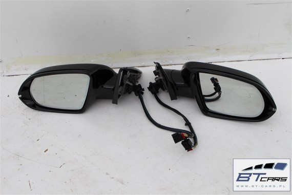 AUDI A8 LUSTERKO DRZWI LEWE 14 PIN FOTOCHROM 4H zewnętrzne pinów kabli przewodów LY9B - czarny brylantowy foto 4H1857409