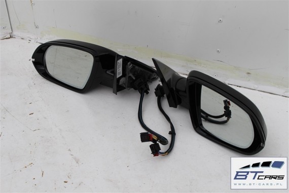 AUDI A8 LUSTERKO DRZWI LEWE 14 PIN FOTOCHROM 4H zewnętrzne pinów kabli przewodów LY9B - czarny brylantowy foto 4H1857409