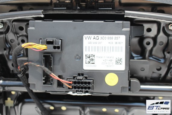 VW GOLF VII 7 FOTEL TAPICERKA MASAŻE 5G 2013- przód przedni strona lewa kierowcy skóra kolor czarny masaż 5G0959777A 3C0959257
