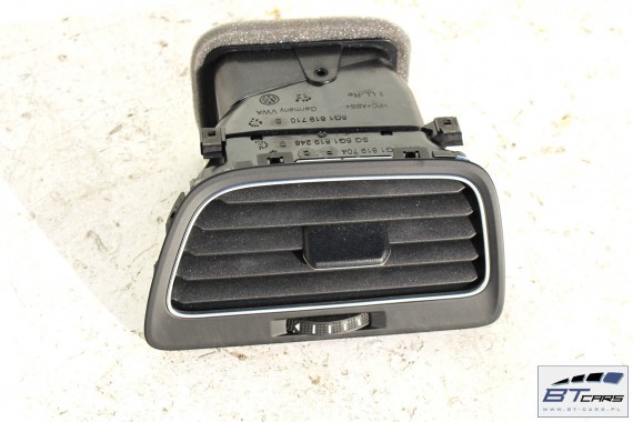 VW GOLF 7 VII KOMPLET LISTEW OZDOBNYCH LISTWY OZDOBNE LISTWA DEKOR DEKORY WYKOŃCZENIE TAPICERKA 5G