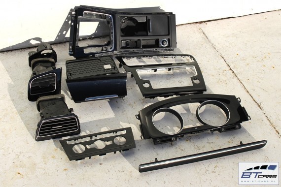 VW GOLF 7 VII KOMPLET LISTEW OZDOBNYCH LISTWY OZDOBNE LISTWA DEKOR DEKORY WYKOŃCZENIE TAPICERKA 5G