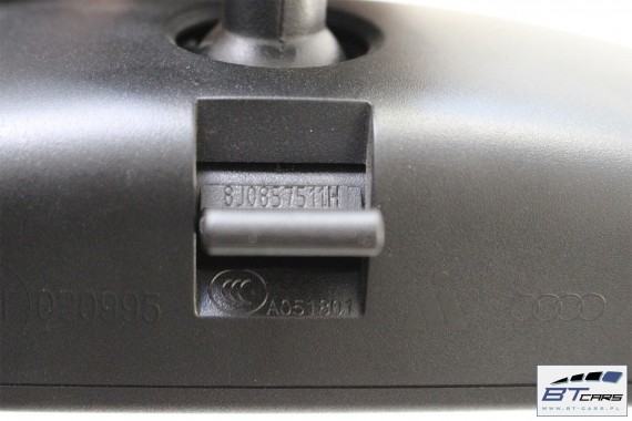 VW AUDI SEAT LUSTERKO WEWNĘTRZNE 8J0857511H 9B9 wsteczne 9B9 czerń satynowa 8J0857511B 8J0857511D 8J0857511 8J0857511K 8J0857511