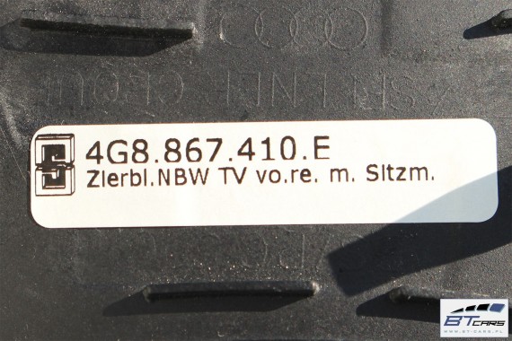 AUDI A7 LISTWY OZDOBNE LISTWA DEKOR DEKORY WYKOŃCZENIE TAPICERKA 4G0863273 4G8864261 4G8867409E 4G8867410E 4G8867419D 4G8867420D