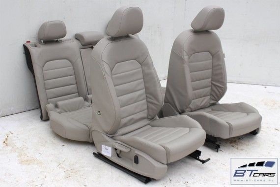 VW GOLF 7 VII FOTELE KOMPLET FOTELI siedzeń siedzenia fotel tapicerka 5G 5G4 5G0 skóra kolor mocca 5-drzwiowe drzwi USA