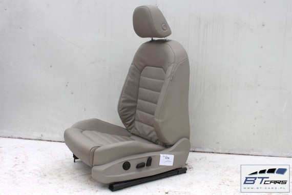 VW GOLF 7 VII FOTELE KOMPLET FOTELI siedzeń siedzenia fotel tapicerka 5G 5G4 5G0 skóra kolor mocca 5-drzwiowe drzwi USA