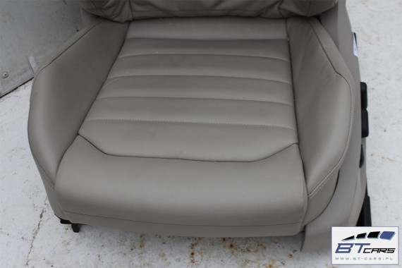 VW GOLF 7 VII FOTELE KOMPLET FOTELI siedzeń siedzenia fotel tapicerka 5G 5G4 5G0 skóra kolor mocca 5-drzwiowe drzwi USA