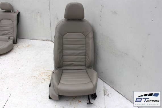 VW GOLF 7 VII FOTELE KOMPLET FOTELI siedzeń siedzenia fotel tapicerka 5G 5G4 5G0 skóra kolor mocca 5-drzwiowe drzwi USA
