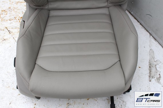 VW GOLF 7 VII FOTELE KOMPLET FOTELI siedzeń siedzenia fotel tapicerka 5G 5G4 5G0 skóra kolor mocca 5-drzwiowe drzwi USA