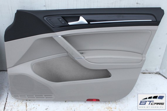 VW GOLF 7 VII FOTELE KOMPLET FOTELI siedzeń siedzenia fotel tapicerka 5G 5G4 5G0 skóra kolor mocca 5-drzwiowe drzwi USA