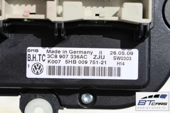 VW PANEL MODUŁ KLIMATYZACJI KLIMY 3C8907336AC 3C8 907 336 AC sterownik nawiewu