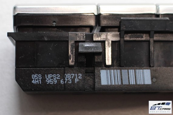 AUDI A8 PANEL Z PRZYCISKAMI PRZYCISKI 4H1959673P 4H0820911B przycisk 4H1 959 673 P 4H1959673P 4H1959673P 4H1959673P 4H1959673
