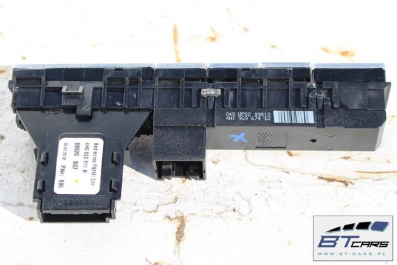 AUDI A8 PANEL Z PRZYCISKAMI PRZYCISKI 4H1959674BJ 4H0820911B 4H1 959 674 4H1959674BJ 4H0820911 4H1959674R 4H1959674R 4H1959674BJ