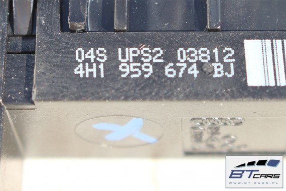 AUDI A8 PANEL Z PRZYCISKAMI PRZYCISKI 4H1959674BJ 4H0820911B 4H1 959 674 4H1959674BJ 4H0820911 4H1959674R 4H1959674R 4H1959674BJ