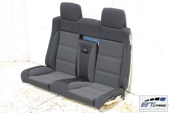VW EOS FOTELE KOMPLET FOTELI siedzeń siedzenia fotel tapicerka 1Q 1Q0 welur kolor czarno - szary