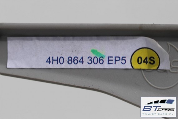 AUDI A8 ROLETA TYŁ elektryczna PÓŁKI TYLNEJ BAGAŻNIKA 4H0 863 412 4H0863412 Kolor: CV5 - czarny soul  d4 4H0864305 4H0864306