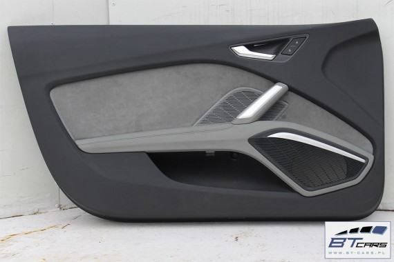 AUDI TT BOCZKI DRZWIOWE BOCZEK DRZWI TAPICERKA 8S skóra 8S0867103 8S0867104 8S0867173 8S0867174 czarno szare Bang & 8S1867105