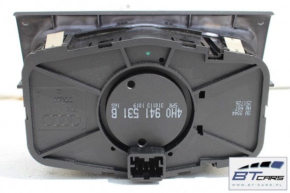 AUDI A8 PRZEŁĄCZNIK WŁĄCZNIK ŚWIATEŁ 4H0941531B 5PR czarny 4H0 941 531 B 4H0941531B 4H 4H0941531B 4H0941531B 4H0941531 4H0941531