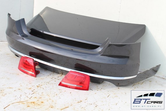 AUDI A8 4H D4 LX7U TYŁ ZDERZAK tylny + LAMPY + KLAPA BAGAŻNIKA + lampa Led ledy 4H0 2010-2014 Kolor: szary Oolonggrau 4H0807511