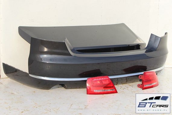 AUDI A8 4H D4 LX7U TYŁ ZDERZAK tylny + LAMPY + KLAPA BAGAŻNIKA + lampa Led ledy 4H0 2010-2014 Kolor: szary Oolonggrau 4H0807511