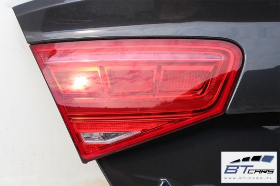 AUDI A8 4H D4 LX7U TYŁ ZDERZAK tylny + LAMPY + KLAPA BAGAŻNIKA + lampa Led ledy 4H0 2010-2014 Kolor: szary Oolonggrau 4H0807511