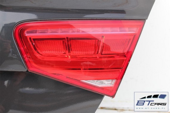 AUDI A8 4H D4 LX7U TYŁ ZDERZAK tylny + LAMPY + KLAPA BAGAŻNIKA + lampa Led ledy 4H0 2010-2014 Kolor: szary Oolonggrau 4H0807511