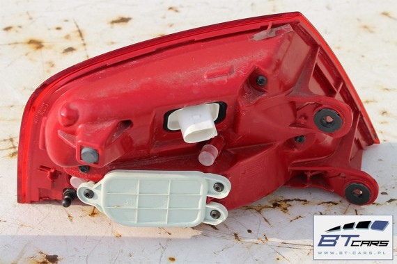 AUDI A8 4H D4 LX7U TYŁ ZDERZAK tylny + LAMPY + KLAPA BAGAŻNIKA + lampa Led ledy 4H0 2010-2014 Kolor: szary Oolonggrau 4H0807511