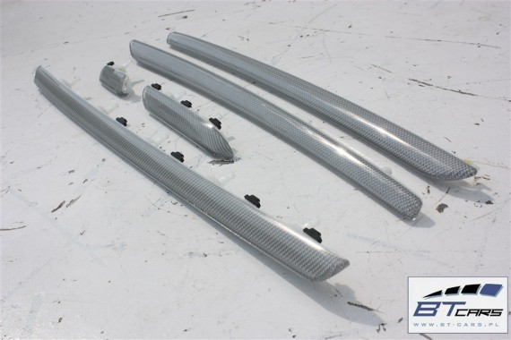 AUDI A3 LISTWY OZDOBNE LISTWA OZDOBNA DEKOR 8V 8V1853191B 8V1853189B 8V1853190B 8V3867409B 8V3867410B WC1 - transparentny 8V 8V0