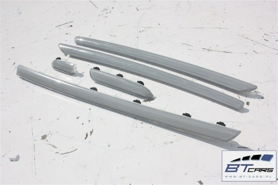 AUDI A3 LISTWY OZDOBNE LISTWA OZDOBNA DEKOR 8V 8V1853191B 8V1853189B 8V1853190B 8V3867409B 8V3867410B WC1 - transparentny 8V 8V0