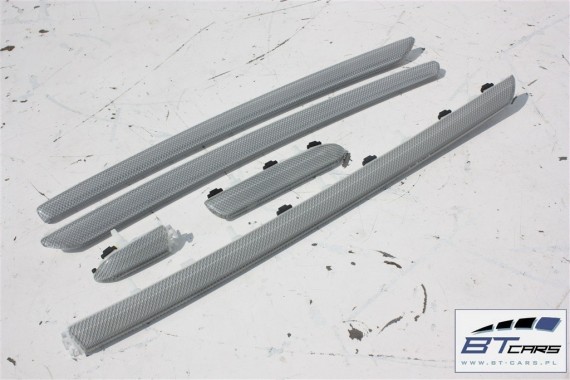 AUDI A3 LISTWY OZDOBNE LISTWA OZDOBNA DEKOR 8V 8V1853191B 8V1853189B 8V1853190B 8V3867409B 8V3867410B WC1 - transparentny 8V 8V0