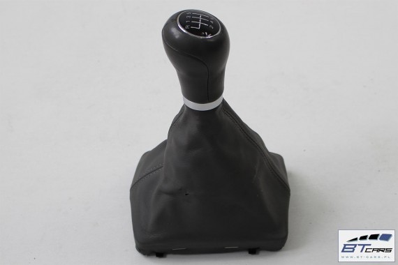 AUDI A4 A5 Q5 GAŁKA ZMIANY BIEGÓW MIESZEK 8K 8R 8K0863278 8K0 863 278 skóra skórzana 8K0863278 skrzynia biegów manualna szara