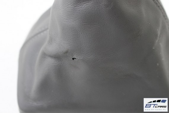 AUDI A4 A5 Q5 GAŁKA ZMIANY BIEGÓW MIESZEK 8K 8R 8K0863278 8K0 863 278 skóra skórzana 8K0863278 skrzynia biegów manualna szara