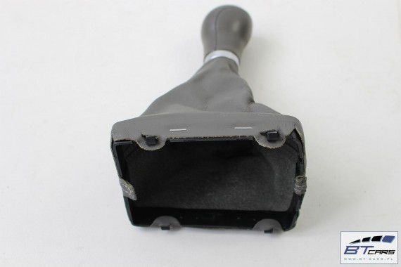 AUDI A4 A5 Q5 GAŁKA ZMIANY BIEGÓW MIESZEK 8K 8R 8K0863278 8K0 863 278 skóra skórzana 8K0863278 skrzynia biegów manualna szara