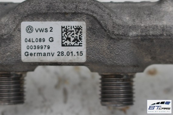 AUDI VW SKODA SEAT LISTWA WTRYSKOWA 04L130089G 04L 130 089 G rozdzielacz paliwa 1.6 2.0 TDi 04L130089E 04L130089H 04L130089G