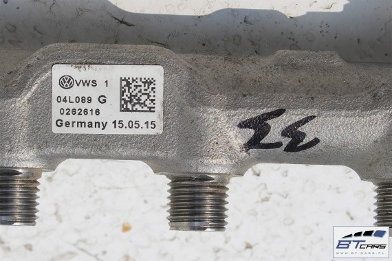 AUDI VW SKODA SEAT LISTWA WTRYSKOWA 04L130089G 04L 130 089 G rozdzielacz paliwa 1.6 2.0 TDi 04L130089E 04L130089H 04L130089G