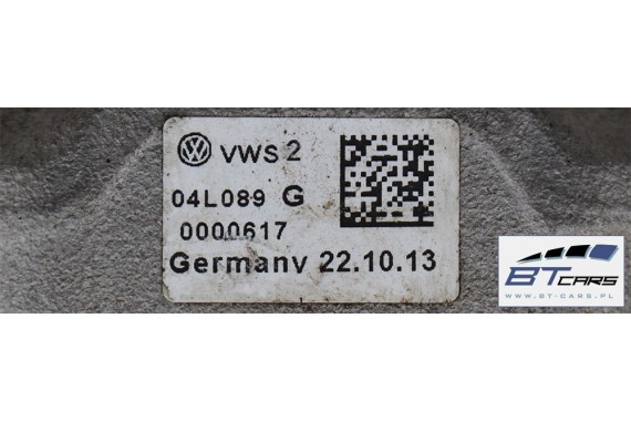 AUDI VW SKODA SEAT LISTWA WTRYSKOWA 04L130089G 04L 130 089 G rozdzielacz paliwa diesel 1.6 TDI - 2.0 TDI