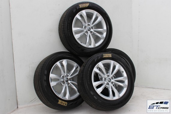 AUDI Q7 FELGI 19 4M0601025C OPONY LETNIE KOŁA felga 4M0 601 025 C 8,5J*19H2 ET28 opona LATO Pirelli Scorpion Verde 255/55/19 4M