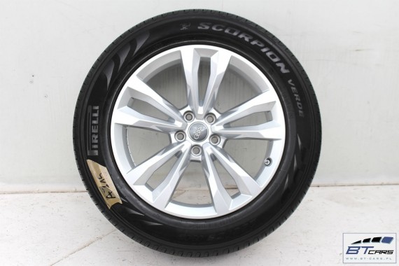 AUDI Q7 FELGI 19 4M0601025C OPONY LETNIE KOŁA felga 4M0 601 025 C 8,5J*19H2 ET28 opona LATO Pirelli Scorpion Verde 255/55/19 4M