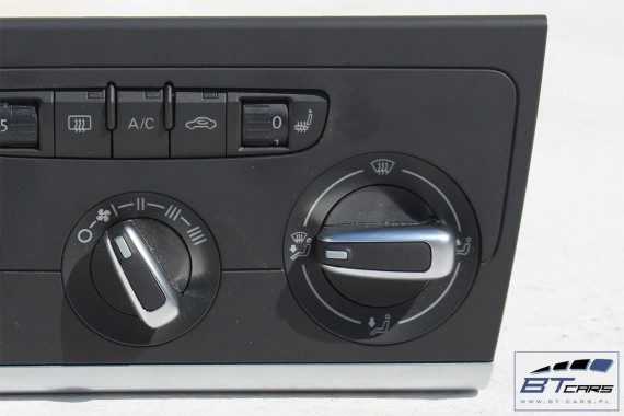 AUDI Q3 PANEL KLIMATYZACJI KLIMY 8U0820047C 8U0820047E 8U0820047G przód moduł sterownik nawiewu manualny 8U0 820 047 8U0820047C