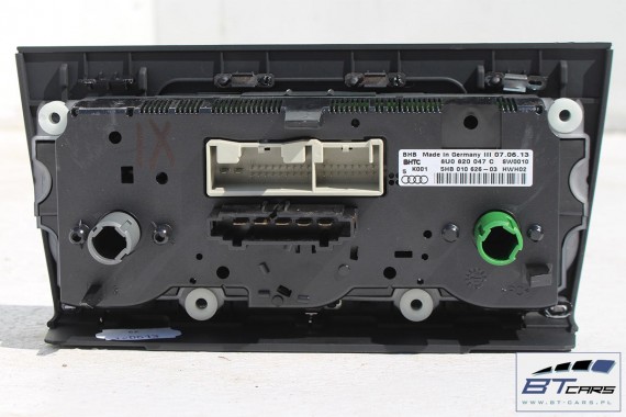 AUDI Q3 PANEL KLIMATYZACJI KLIMY 8U0820047C 8U0820047E 8U0820047G przód moduł sterownik nawiewu manualny 8U0 820 047 8U0820047C