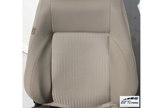 VW POLO FOTELE KOMPLET FOTELI siedzeń siedzenia tapicerka 6R3 6R0 3-drzwiowy welur kolor beż beżowy 6R 6C
