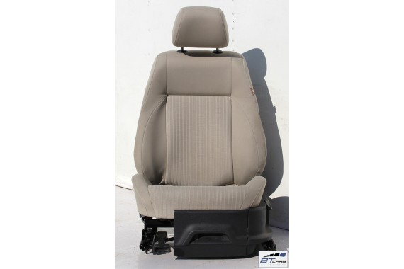 VW POLO FOTELE KOMPLET FOTELI siedzeń siedzenia tapicerka 6R3 6R0 3-drzwiowy welur kolor beż beżowy 6R 6C