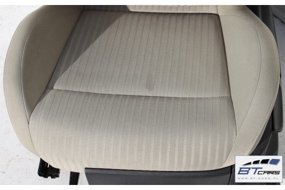VW POLO FOTELE KOMPLET FOTELI siedzeń siedzenia tapicerka 6R3 6R0 3-drzwiowy welur kolor beż beżowy 6R 6C