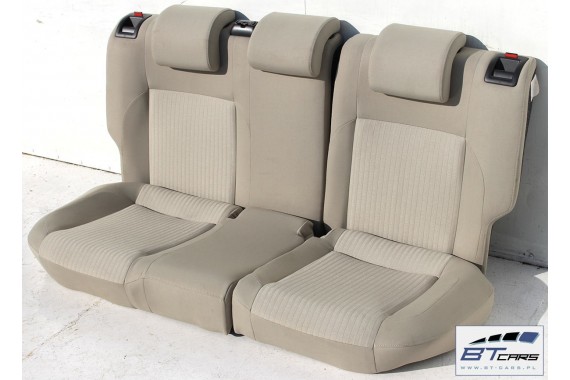 VW POLO FOTELE KOMPLET FOTELI siedzeń siedzenia tapicerka 6R3 6R0 3-drzwiowy welur kolor beż beżowy 6R 6C