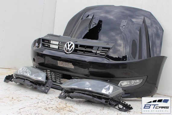 VW POLO PRZÓD maska błotniki zderzak pas przedni lampy LC9X wzmocnienie błotnik lampa 6R Kolor: LC9X głęboka czerń 6R0 KOMPLETNY