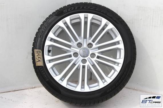 AUDI A4 A5 8W FELGI 18 cali 8W0601025EE KOŁA OPONY ZIMOWE felga 8J*18H2 ET31 opona ZIMA Pirelli SottoZero 3 245/40/18 97V B9 F5