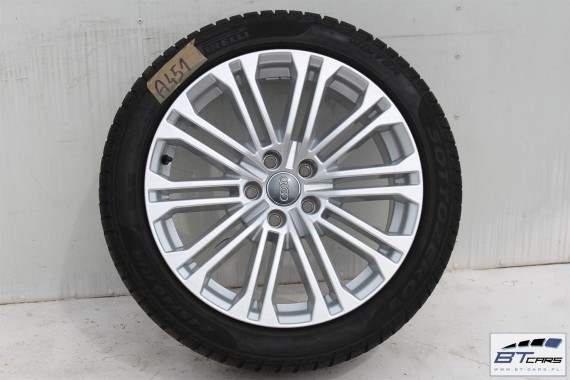 AUDI A4 A5 8W FELGI 18 cali 8W0601025EE KOŁA OPONY ZIMOWE felga 8J*18H2 ET31 opona ZIMA Pirelli SottoZero 3 245/40/18 97V B9 F5